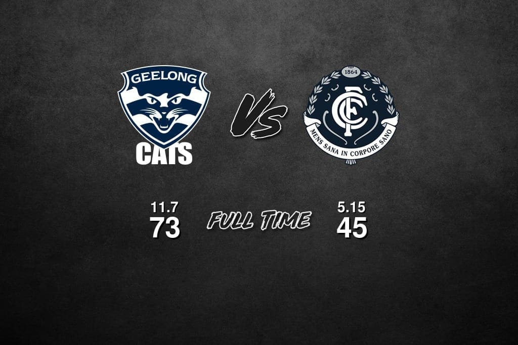 Geelong Vs Carlton Round Afl News Zero Hanger