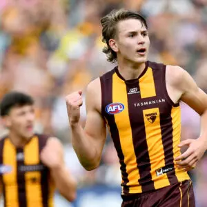 The unlikely Hawk following in the footsteps of champion teammates