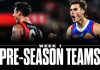 AFL Teams: Pre-Season Week 1