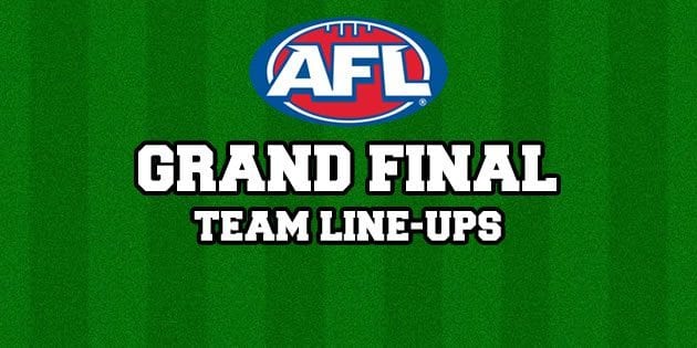 AFL Grand Final Team Line-Ups 2015 - AFL News