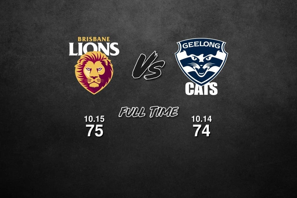 FULL TIME: Brisbane vs Geelong - Round 22, 2019 - AFL News - Zero Hanger