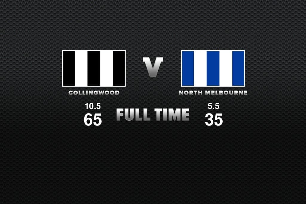 Full Time Collingwood Vs North Melbourne Round 13 2020 Afl News Zero Hanger