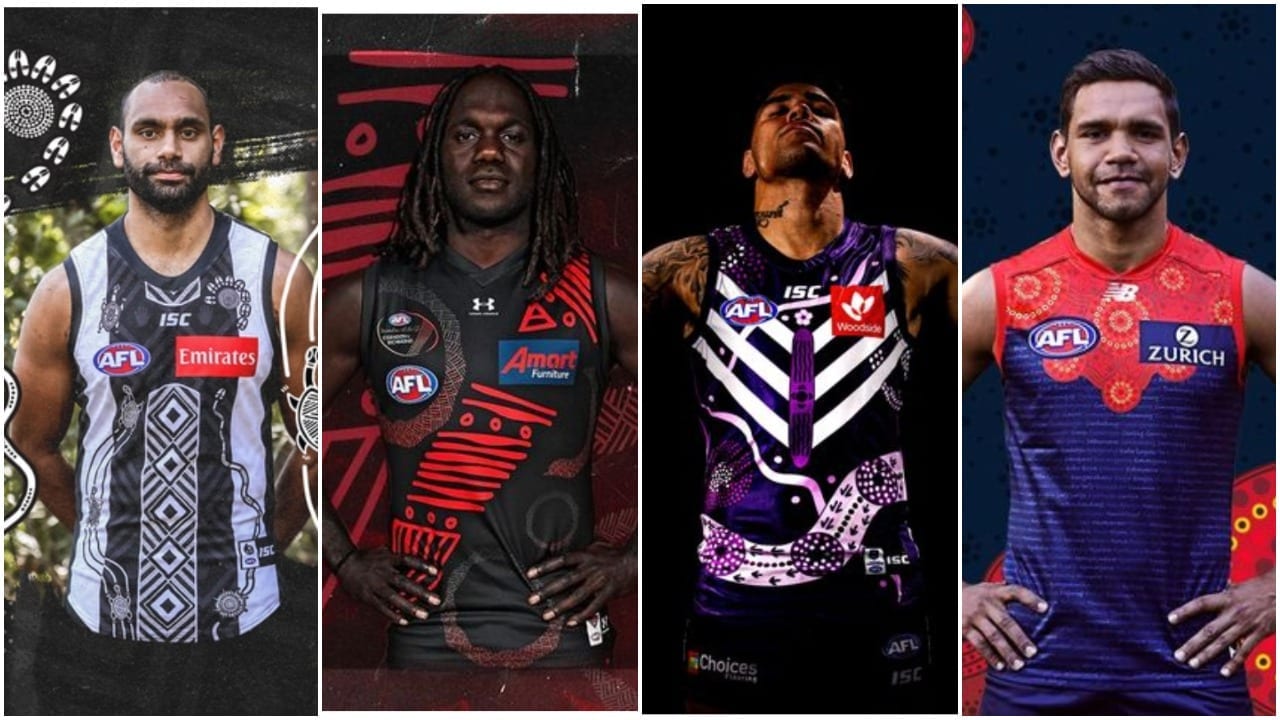 Every AFL club's 2020 Indigenous guernsey | Zero Hanger ...