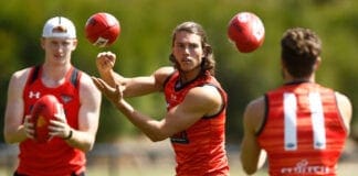 Essendon Bombers Media Opportunity & Training Session