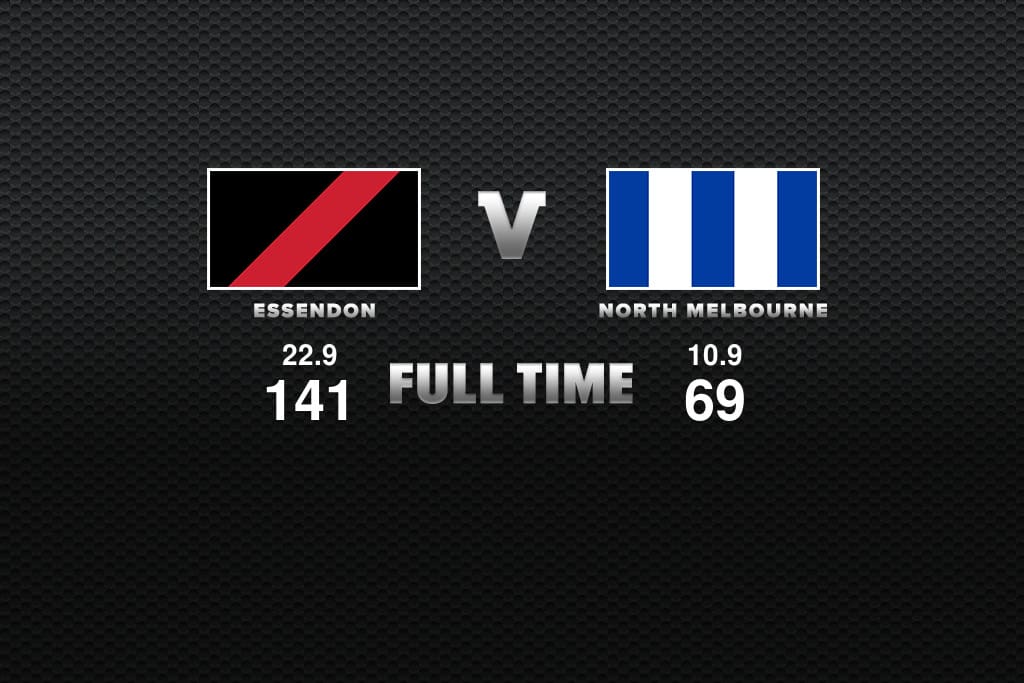 FULL TIME: Essendon vs North Melbourne - Round 10, 2021 | AFL News | Zero Hanger