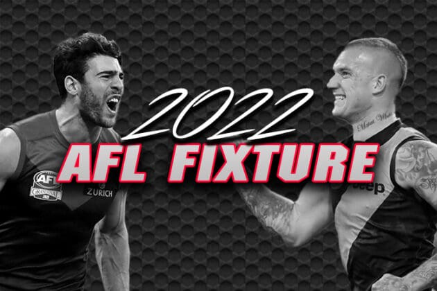 2022 AFL Fixture - AFL News - Zero Hanger