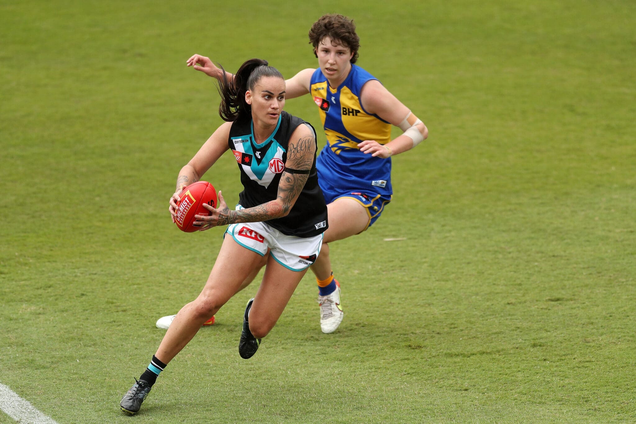 Port Adelaides Gemma Houghton Facing Stint On The Sidelines Afl News Zero Hanger 