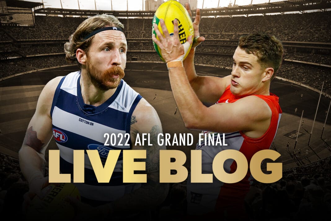 Live Geelong Cats Vs Sydney Swans 2022 Afl Grand Final Afl News Zero Hanger