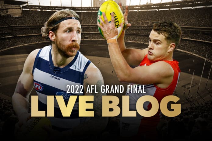 LIVE: Geelong Cats Vs Sydney Swans - 2022 AFL Grand Final - AFL News ...