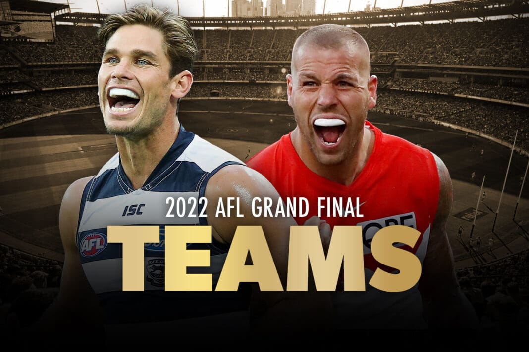 AFL Grand Final Team LineUps 2022 AFL News