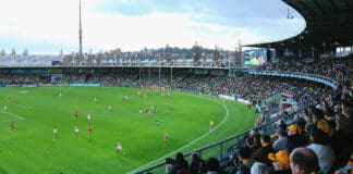 University of Tasmania Stadium in Launceston