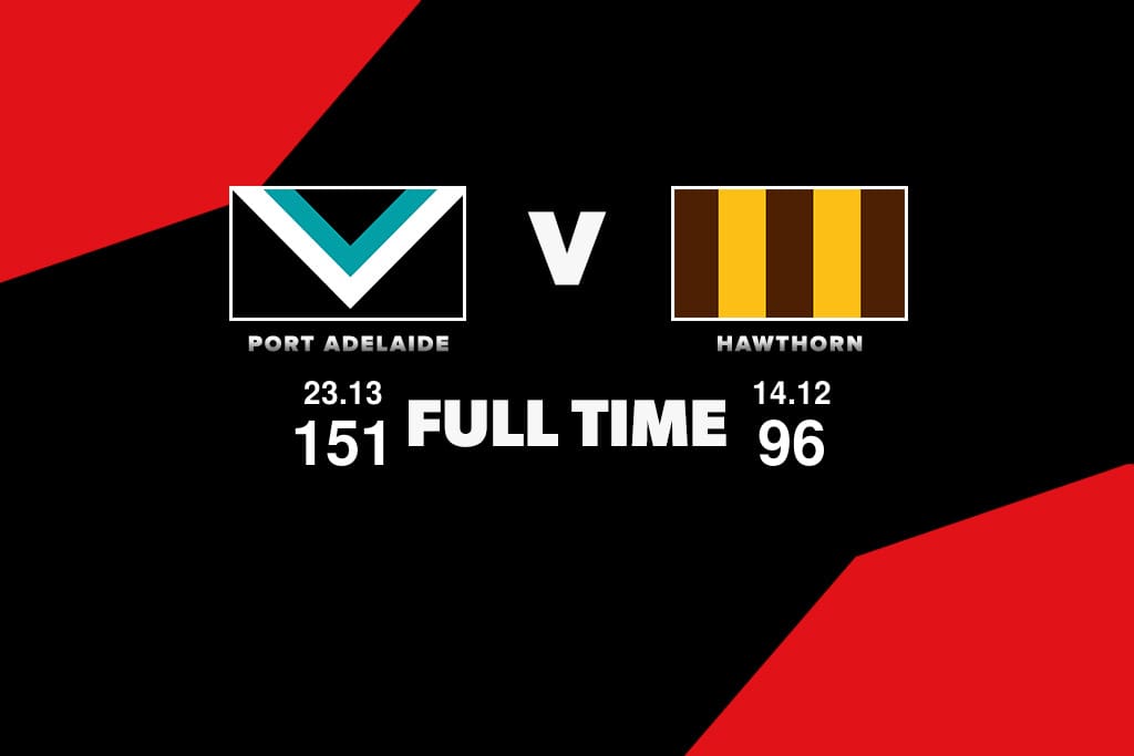 AFL 2023 Round 12 - Port Adelaide v Hawthorn