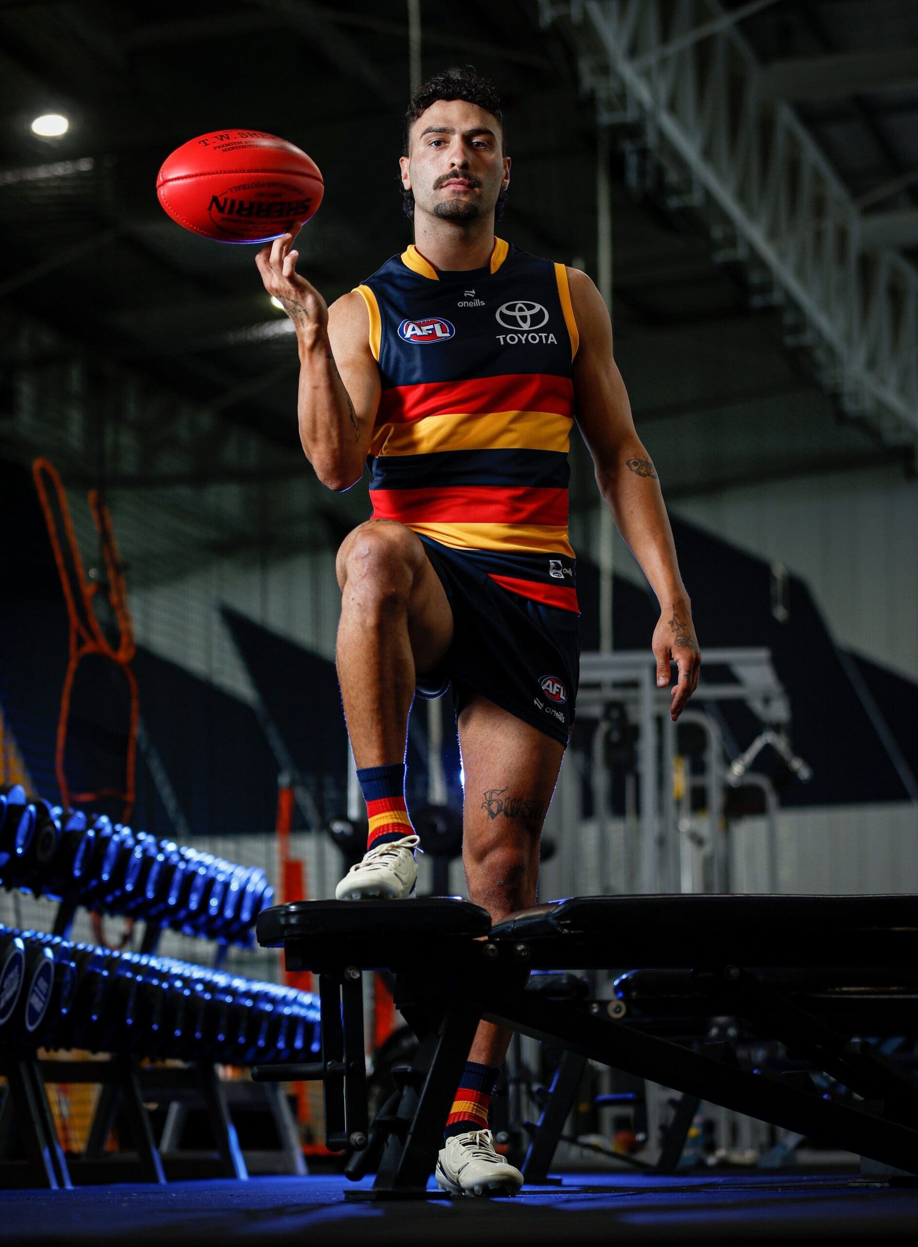 Izak Rankine. Photo credit: AFL.