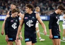 Carlton coach Michael Voss laments "unacceptable" effort