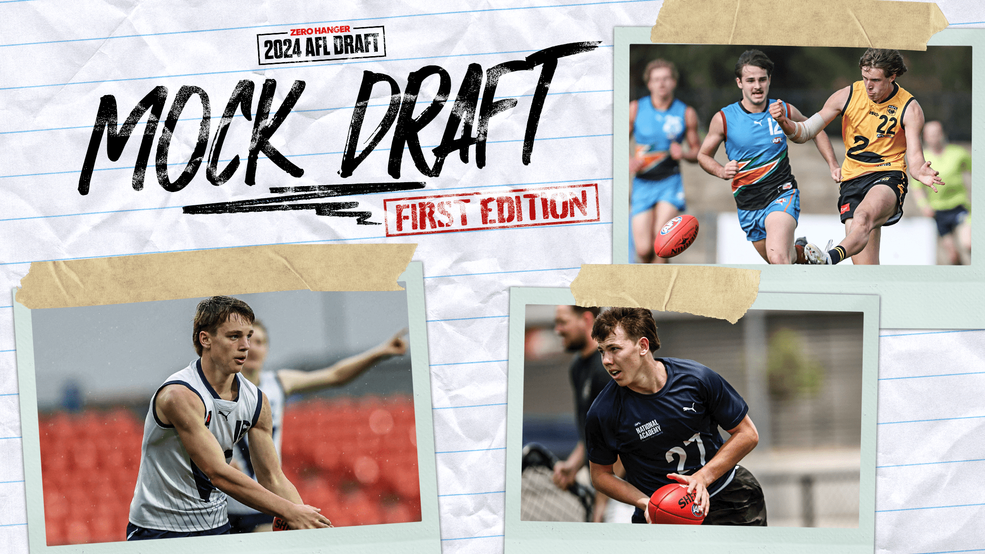 2024 AFL Mock Draft Picks 127 (first edition)... SportsAddict