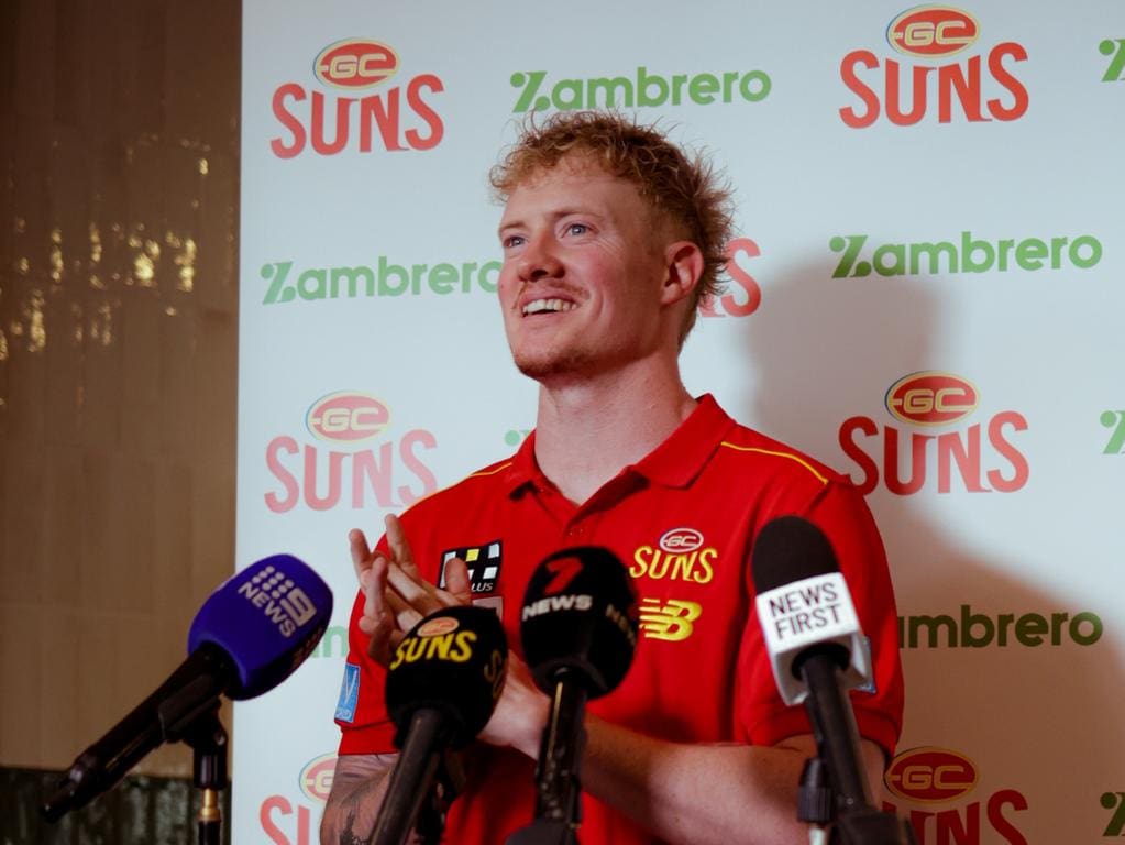 New Gold Coast Suns recruit John Noble. Picture: Somha Sleeth, Gold Coast Suns.