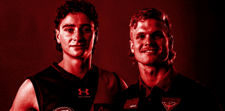 ‘Fitter, bigger’ young Essendon duo