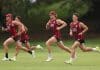 December 03: Callum Mills of the Swans runs during a Sydney Swans training Session at Bat and Ball Oval. Photo: Mark Metcalfe/Getty Images